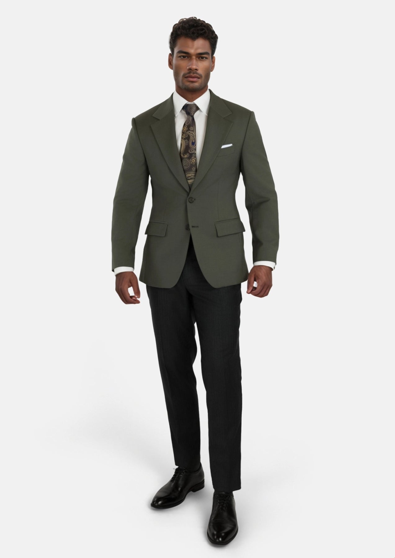 Vintage Olive Ellis Jacket - SARTORO