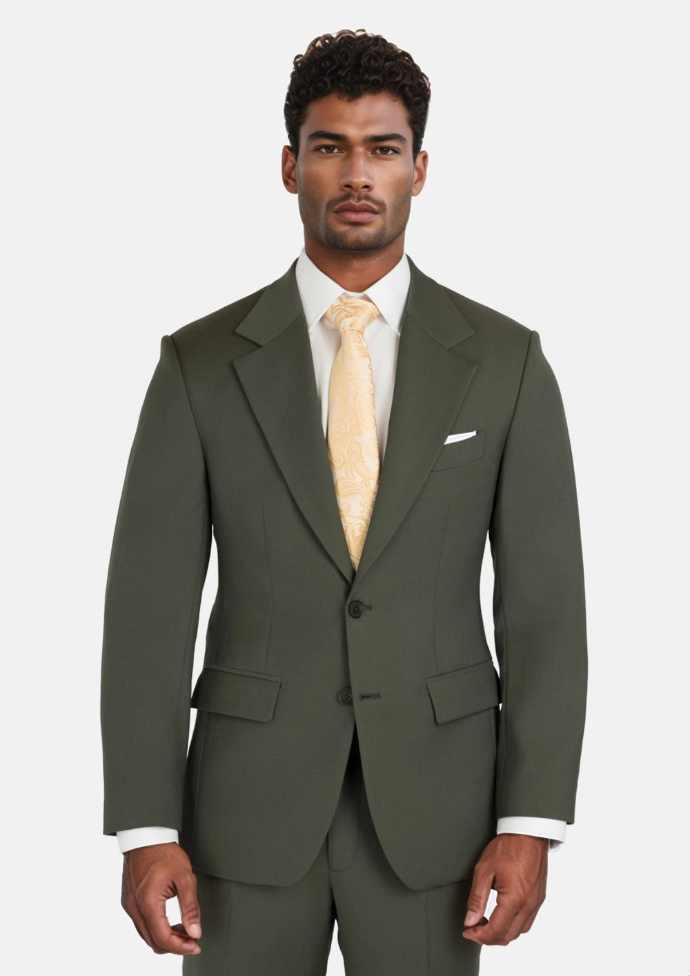 Vintage Olive Ellis Suit741