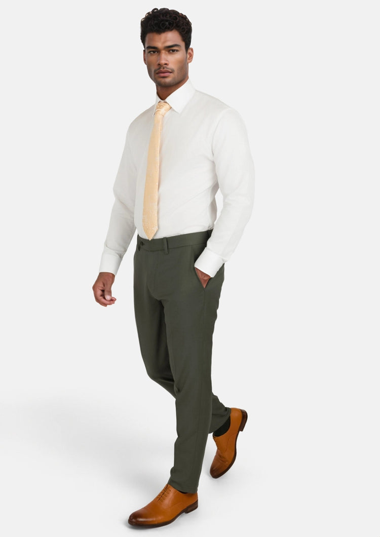 Vintage Olive Pants - SARTORO91