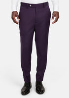 Violet Herringbone Pants - SARTORO682