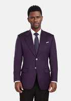 Violet Herringbone Thompson Jacket - SARTORO387