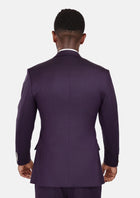 Violet Herringbone Thompson Suit - SARTORO194