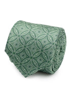 Watercress Green Tiled Men's Tie - SARTORO77