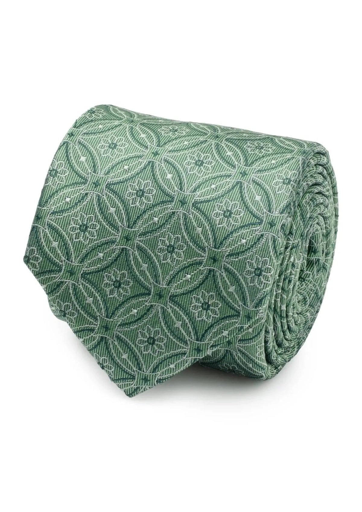 Watercress Green Tiled Men's Tie89