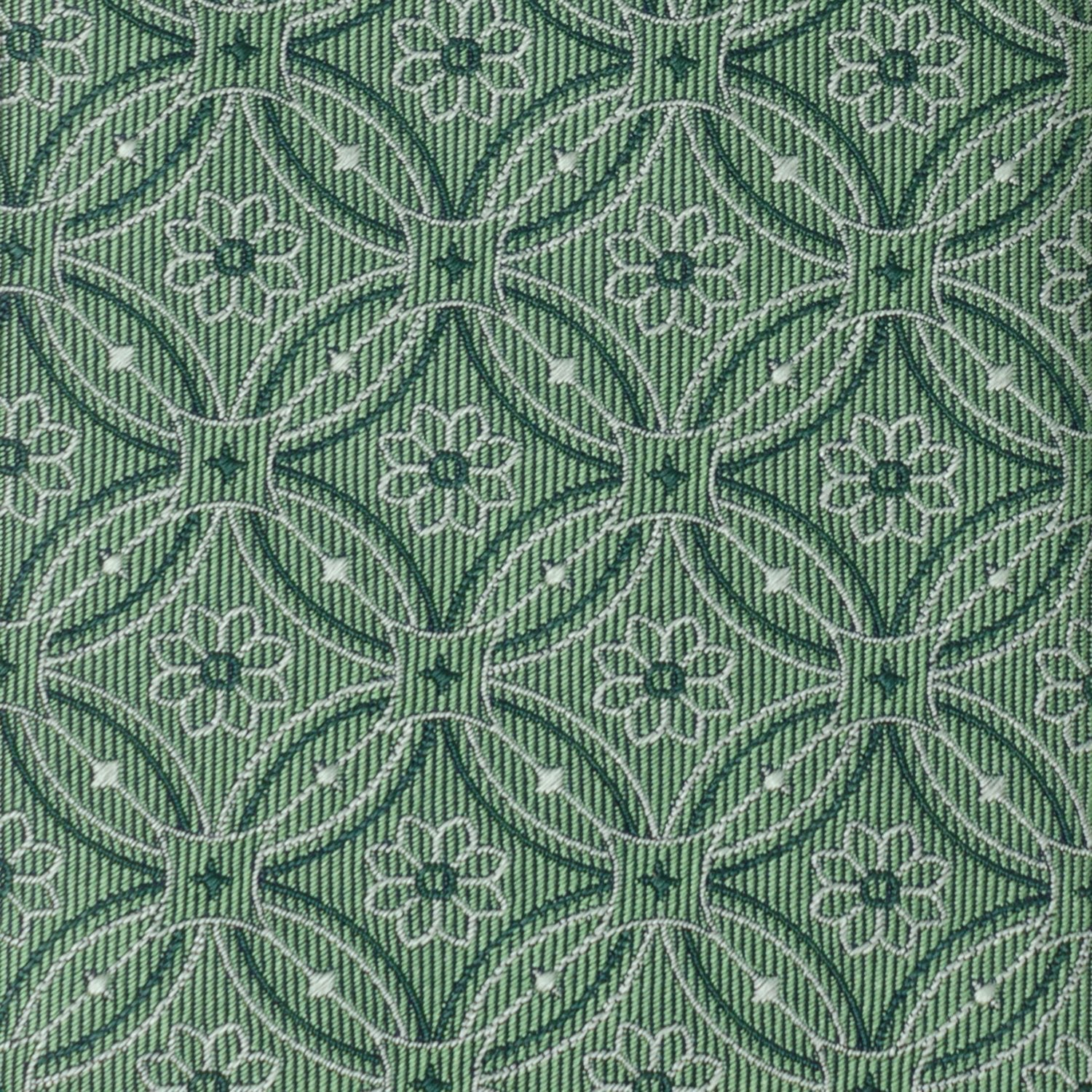 Watercress Green Tiled Men's Tie - SARTORO494