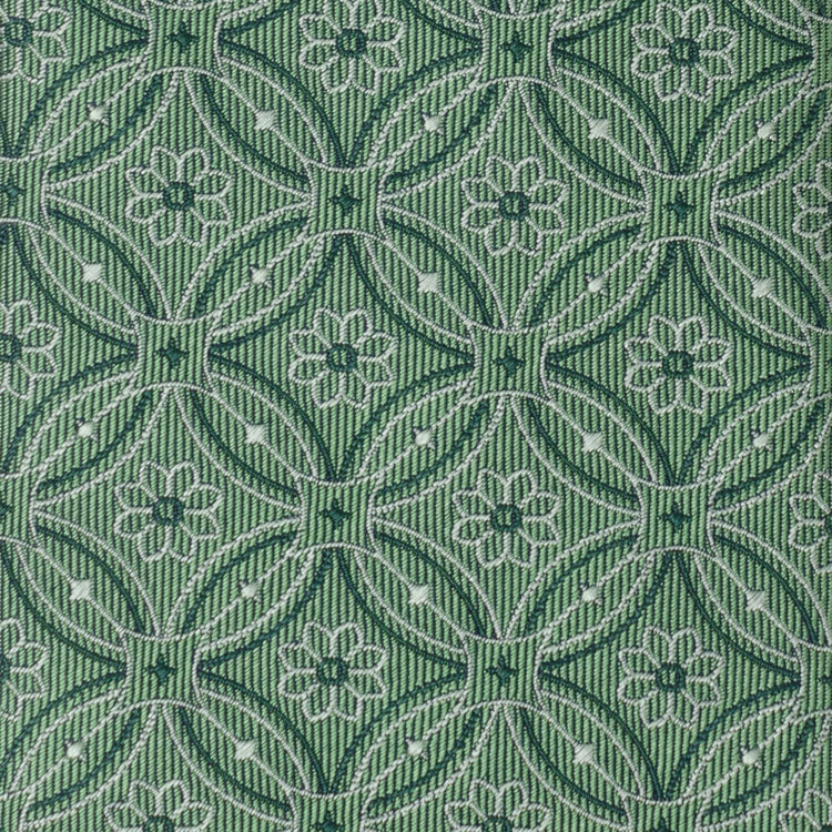 Watercress Green Tiled Men's Tie - SARTORO39