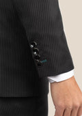 Waverly Black Pinstripe Suit - SARTORO