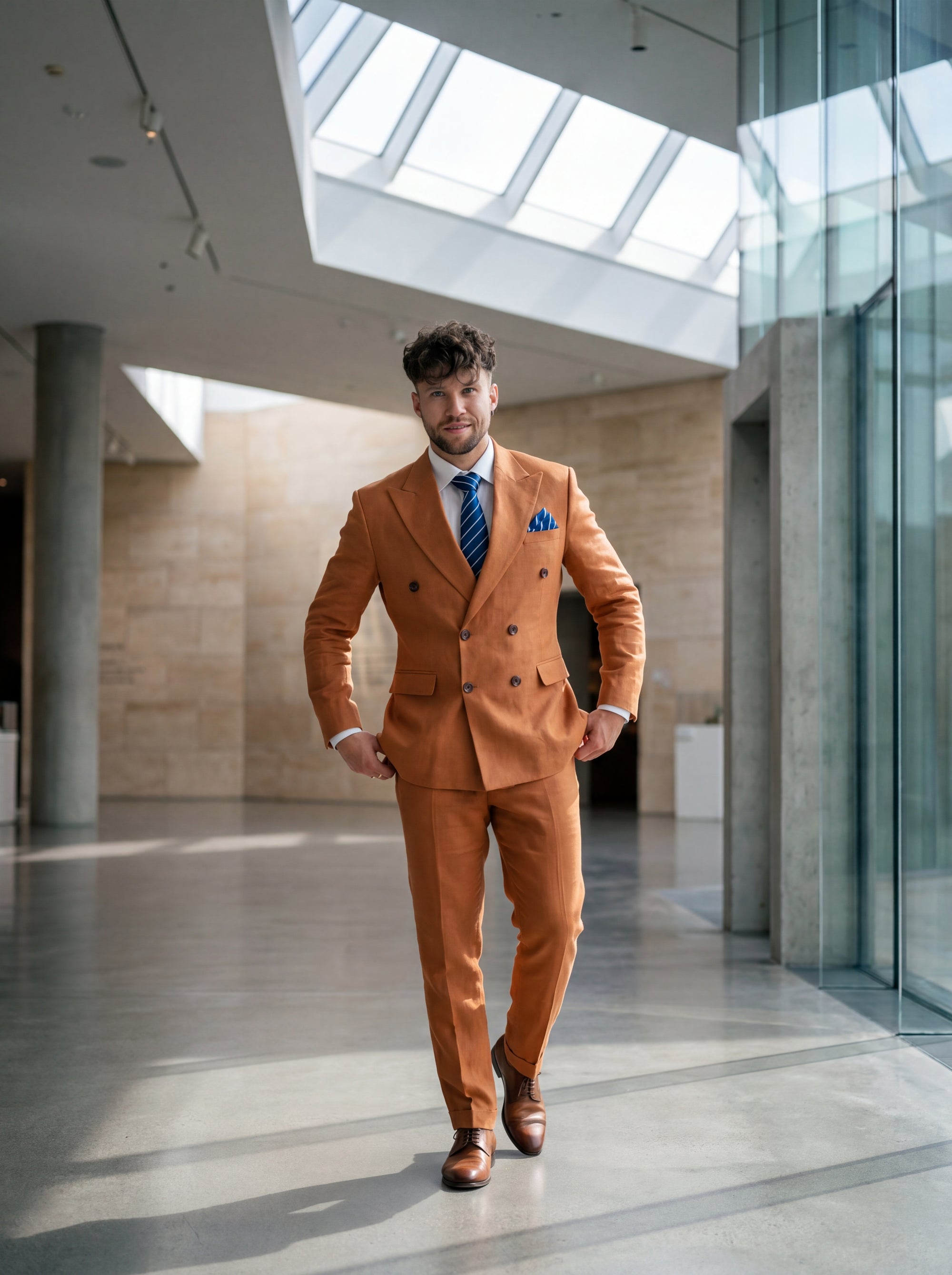 waverly-burnt-orange-linen-suit-modern-museum770