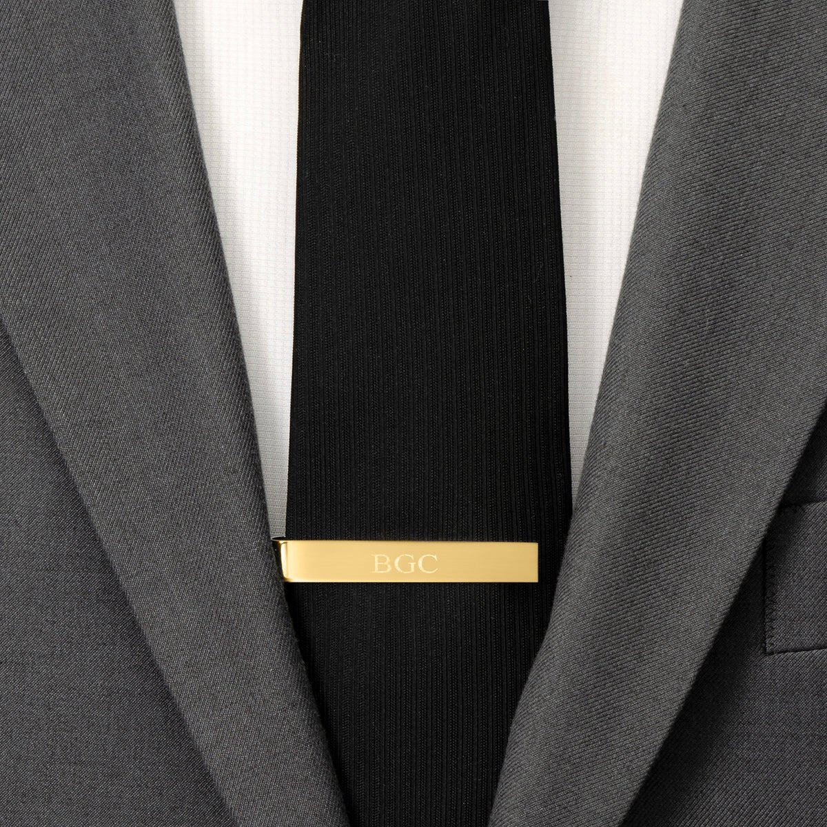 Wedding Party Gold Engravable Tie Bar - SARTORO55