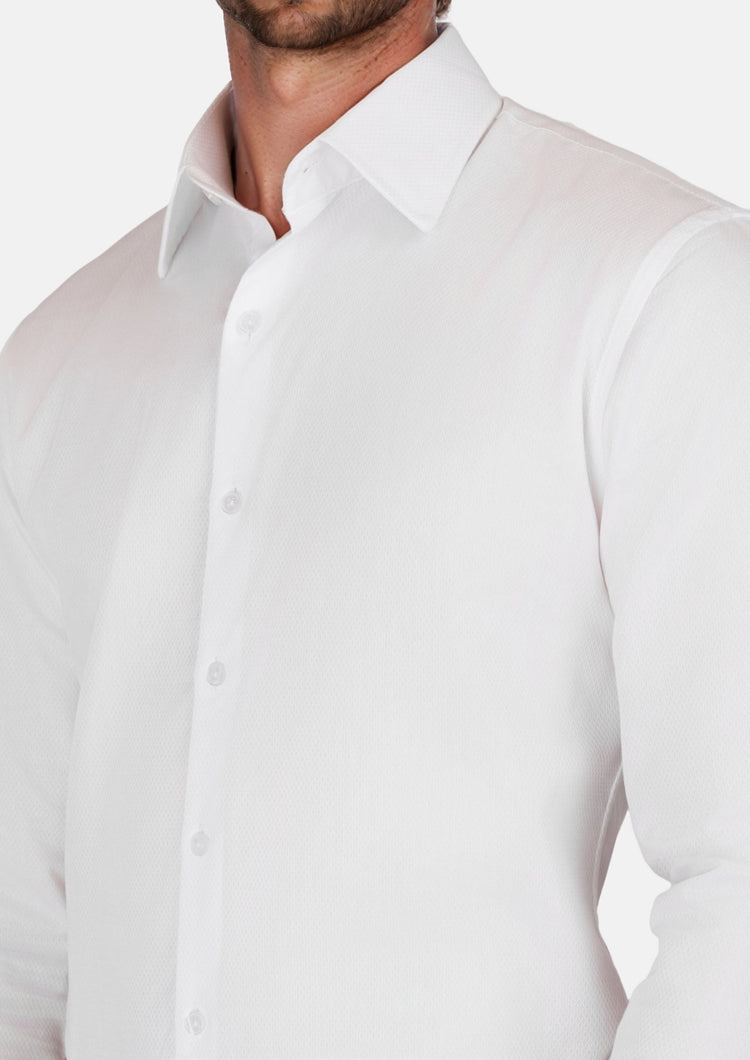 White Oxford Shirt - SARTORO