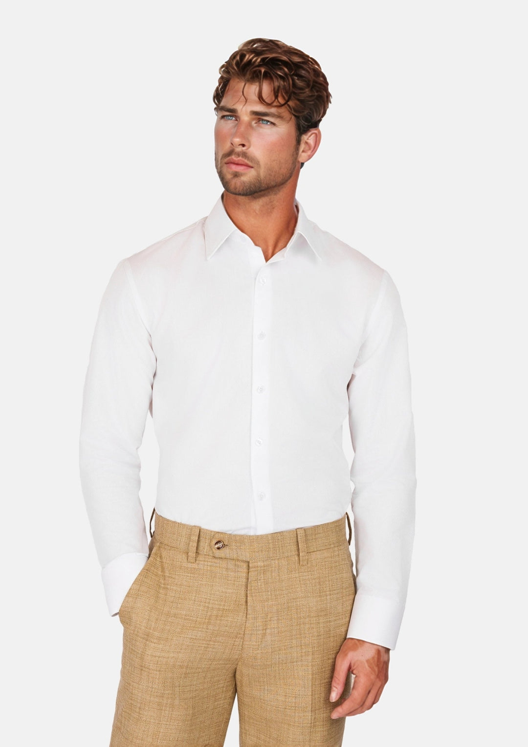 White Oxford Shirt - SARTORO