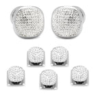 White Pave Crystal 5-Stud Set - SARTORO620