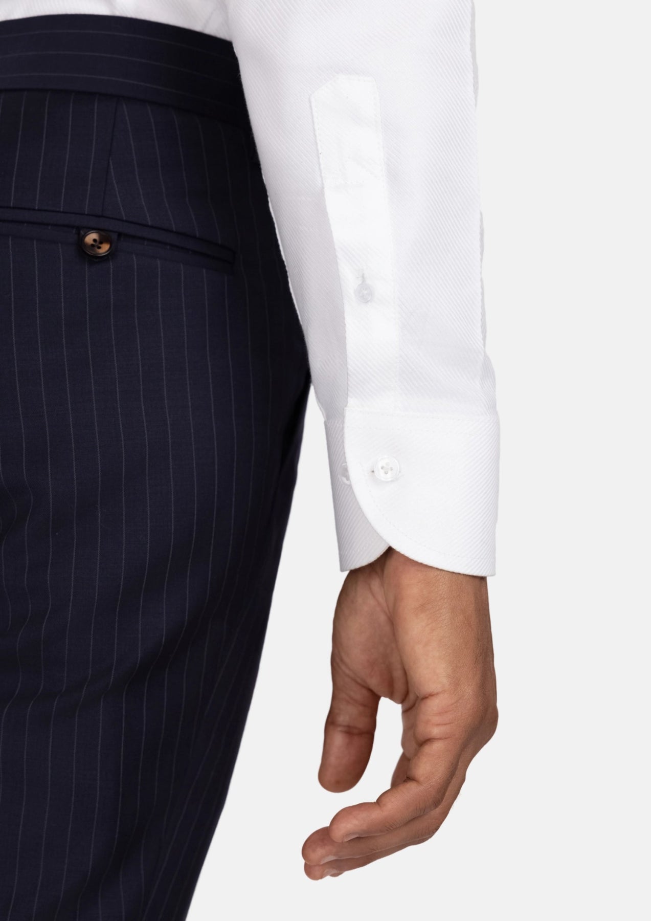 White Pima Shirt - SARTORO