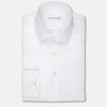White Pure Linen Shirt - SARTORO