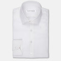 White Pure Linen Shirt - SARTORO