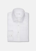 White Pure Linen Shirt - SARTORO