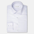 White Ultrasoft Bamboo Shirt - SARTORO