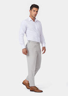 White Ultrasoft Bamboo Shirt - SARTORO148