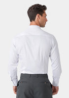 White Ultrasoft Bamboo Shirt - SARTORO427