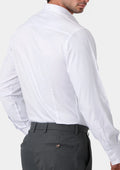 White Ultrasoft Bamboo Shirt - SARTORO