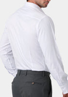White Ultrasoft Bamboo Shirt - SARTORO874
