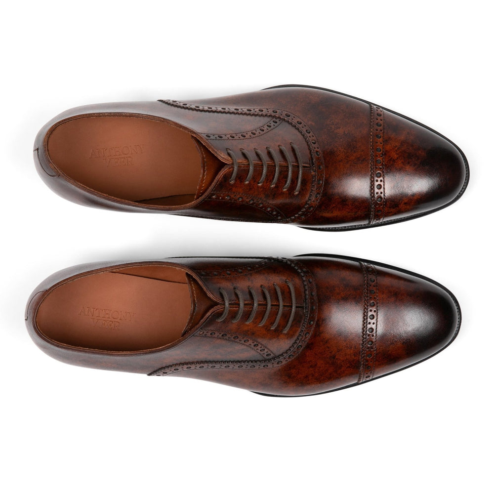white christmas dresses Dress Shoe Penny Loafer Cognac Antique Leather D (Medium) / 6.5