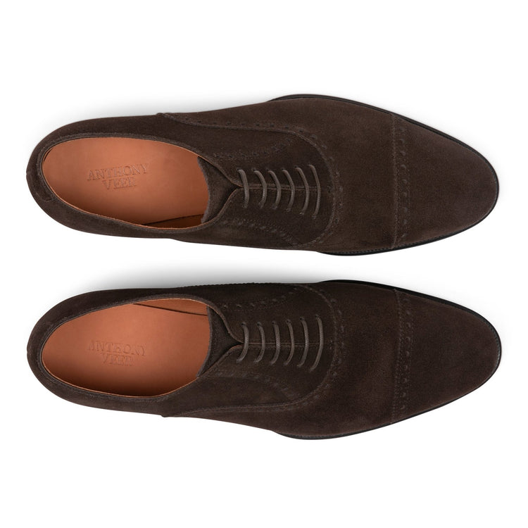  Tobacco Velvet Brown Suede - SARTORO465