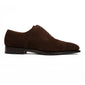 Windsor Brogue Cap - Toe // Tobacco Velvet Brown Suede - SARTORO