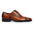 Windsor Brogue Cap - Toe // Vintage Amber Tan - SARTORO
