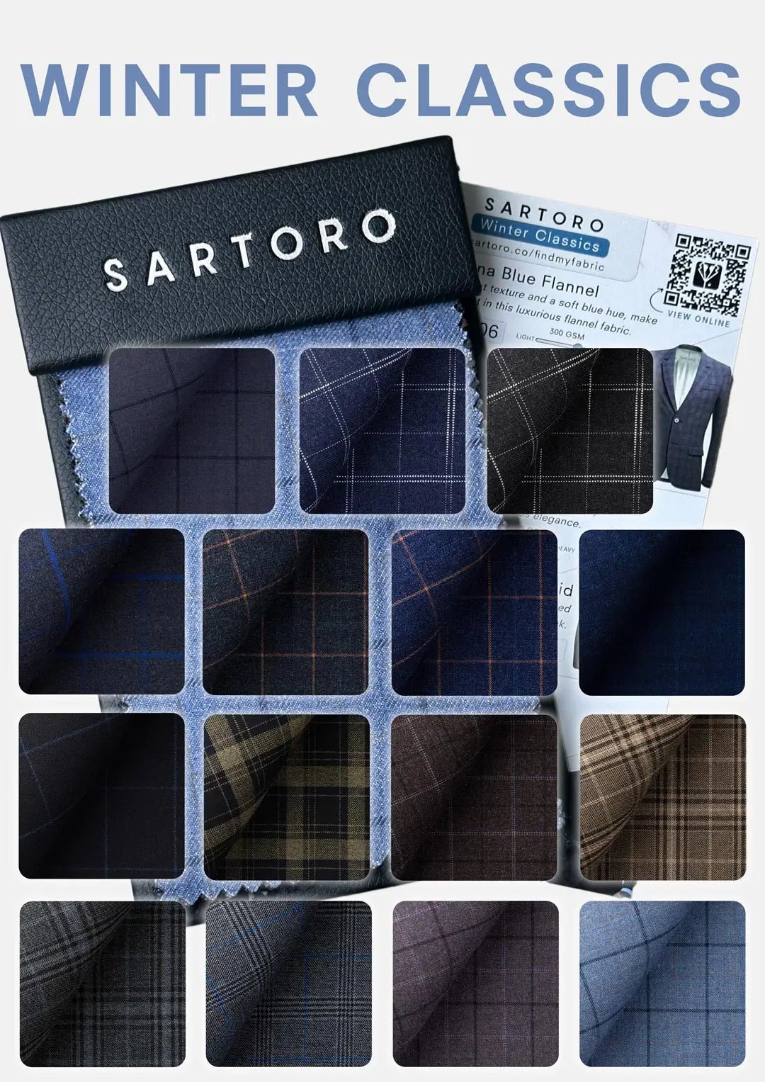 Winter Classics Swatch Set - SARTORO