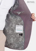 Wisteria Lilac Sharkskin Jacket - SARTORO