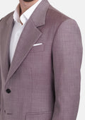 Wisteria Lilac Sharkskin Jacket - SARTORO