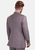 Wisteria Lilac Sharkskin Jacket - SARTORO