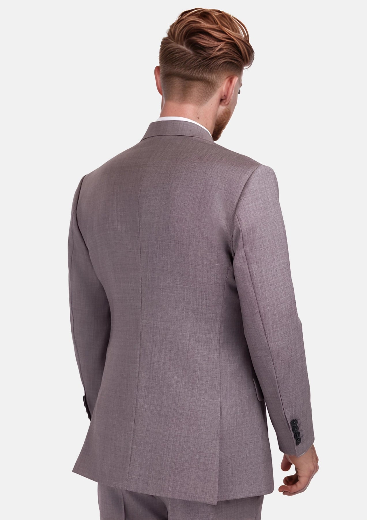 Wisteria Lilac Sharkskin Jacket - SARTORO