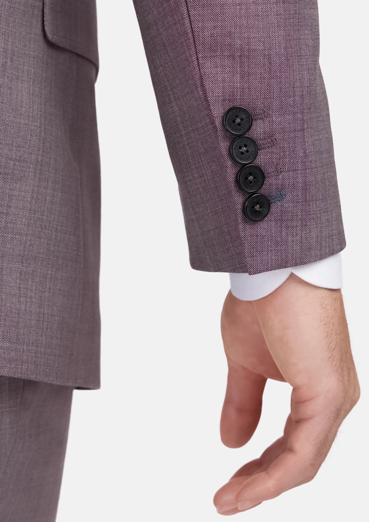 Wisteria Lilac Sharkskin Suit - SARTORO