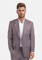 Wisteria Lilac Sharkskin Suit - SARTORO160