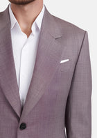 Wisteria Lilac Sharkskin Suit - SARTORO735