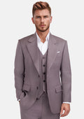 Wisteria Lilac Sharkskin Suit - SARTORO