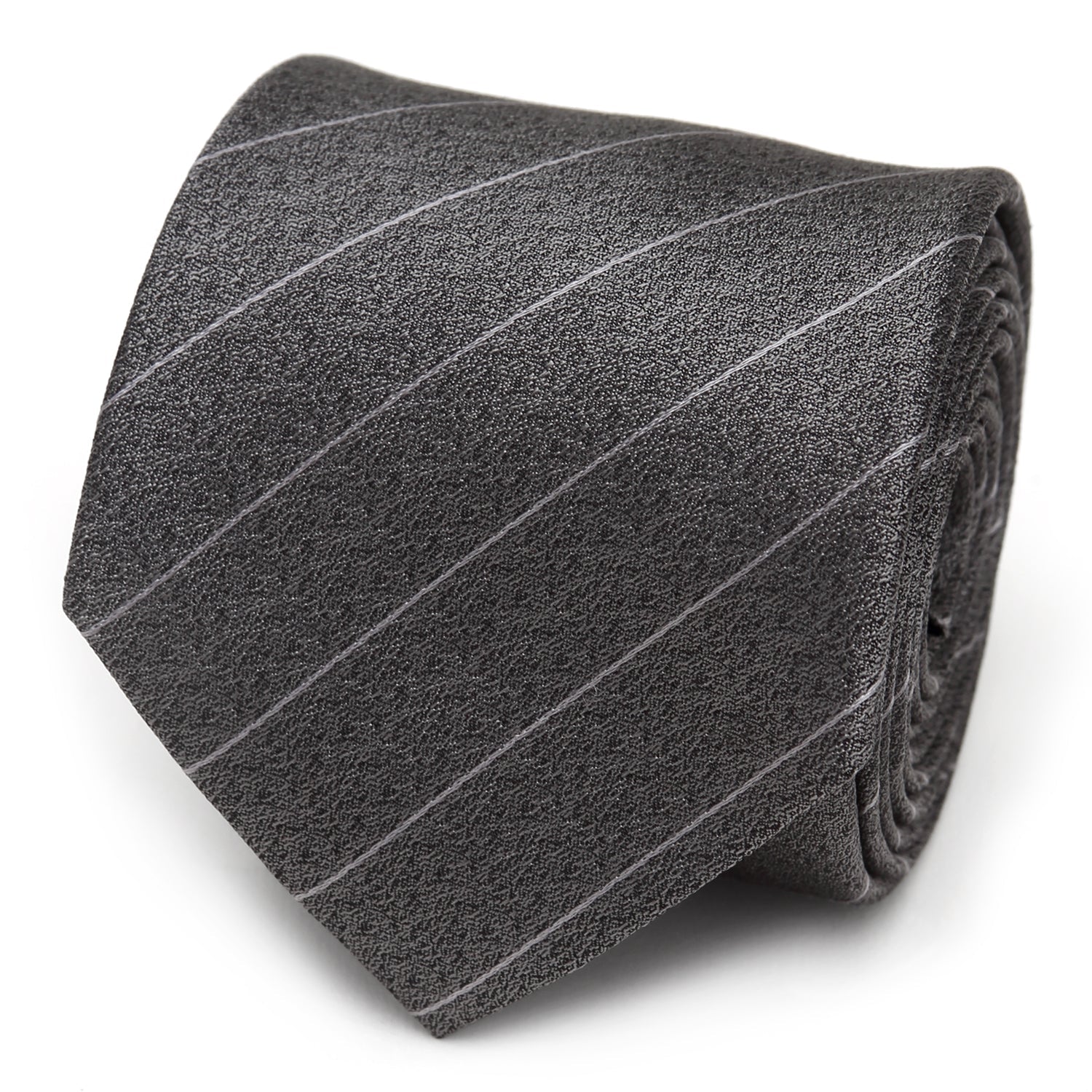 Woven Gray Stripe Men&amp;#39;s Tie659