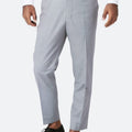 Powder Grey Twill Pants - SARTORO