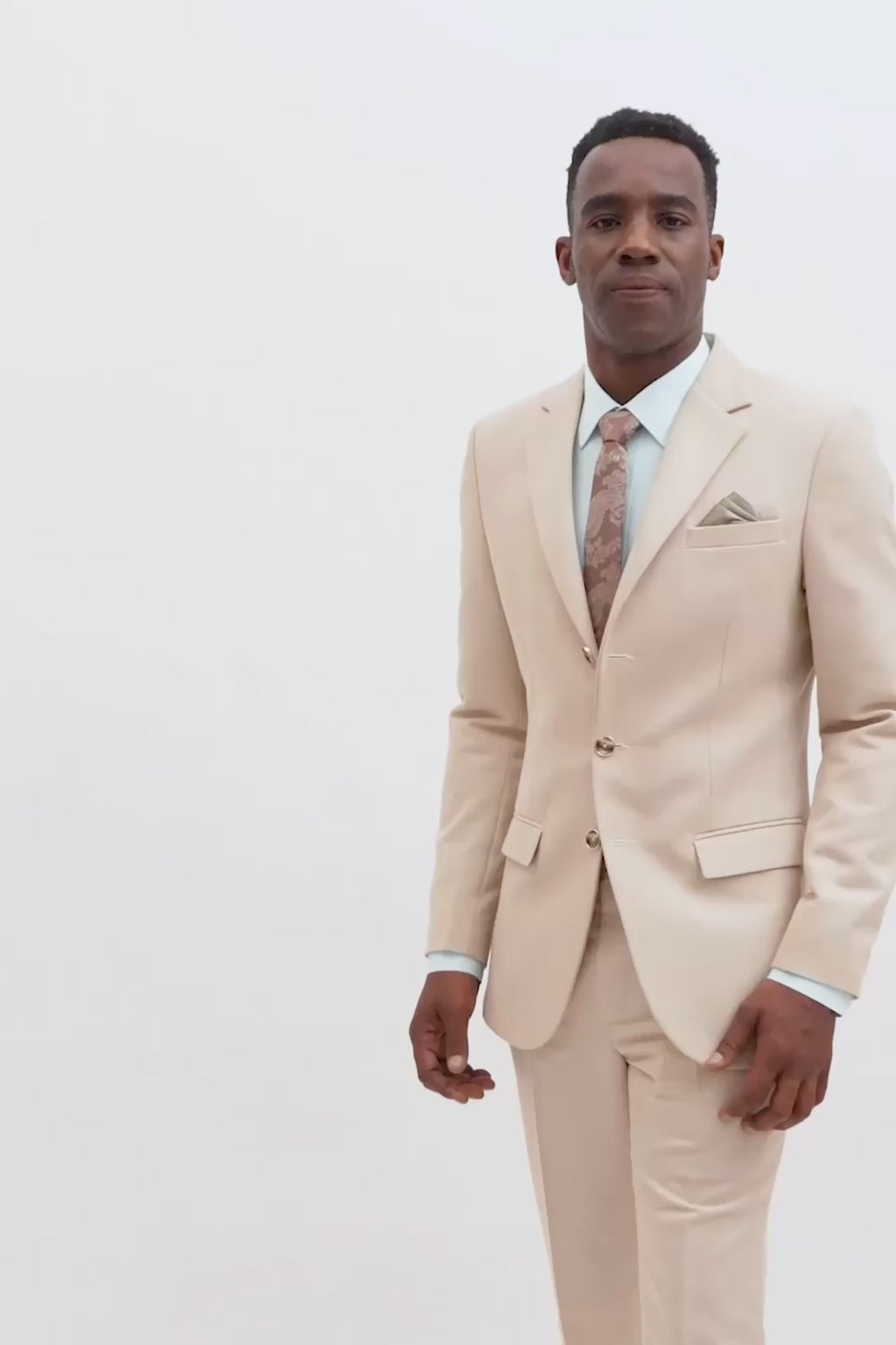 Prince Champagne Cotton Jacket