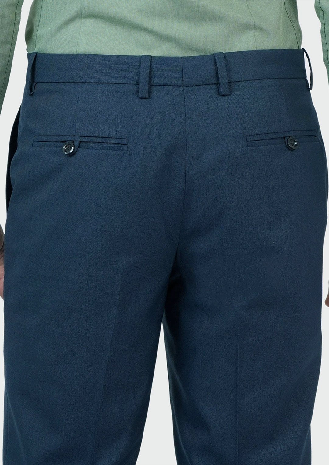 Aegean Blue Pants - SARTORO