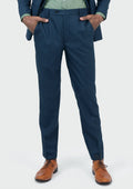 Aegean Blue Pants - SARTORO