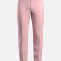 Amaranth Pink Linen Pants - SARTORO