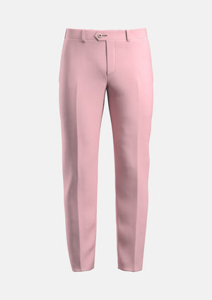 Amaranth Pink Linen Pants