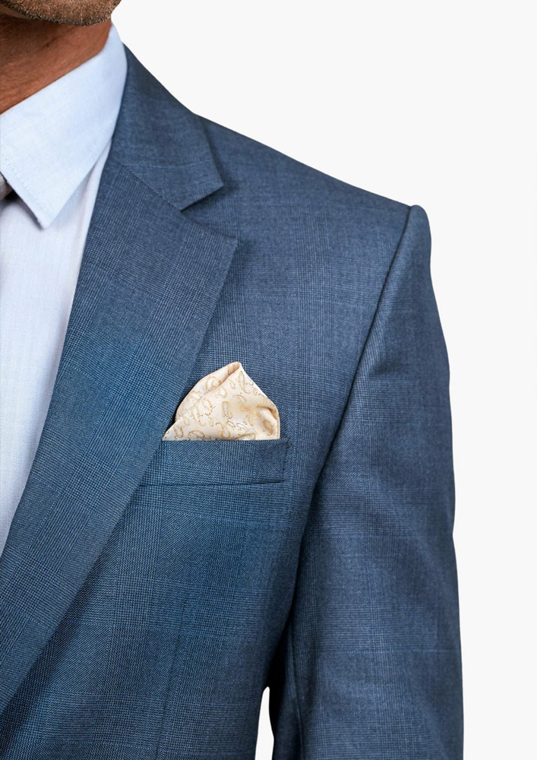 Air Force Prince of Wales Blue Suit | SARTORO | Custom Suits & Tuxedos