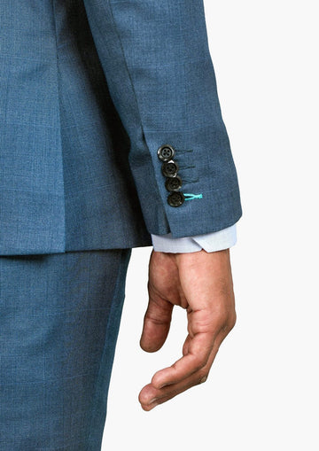 Air Force Prince of Wales Blue Suit | SARTORO | Custom Suits & Tuxedos