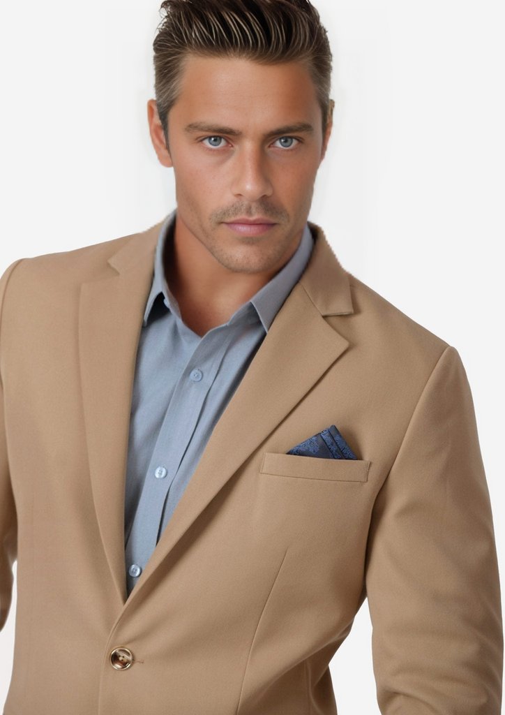 Astor Camel Cotton Jacket - SARTORO