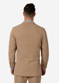 Astor Camel Cotton Suit - SARTORO