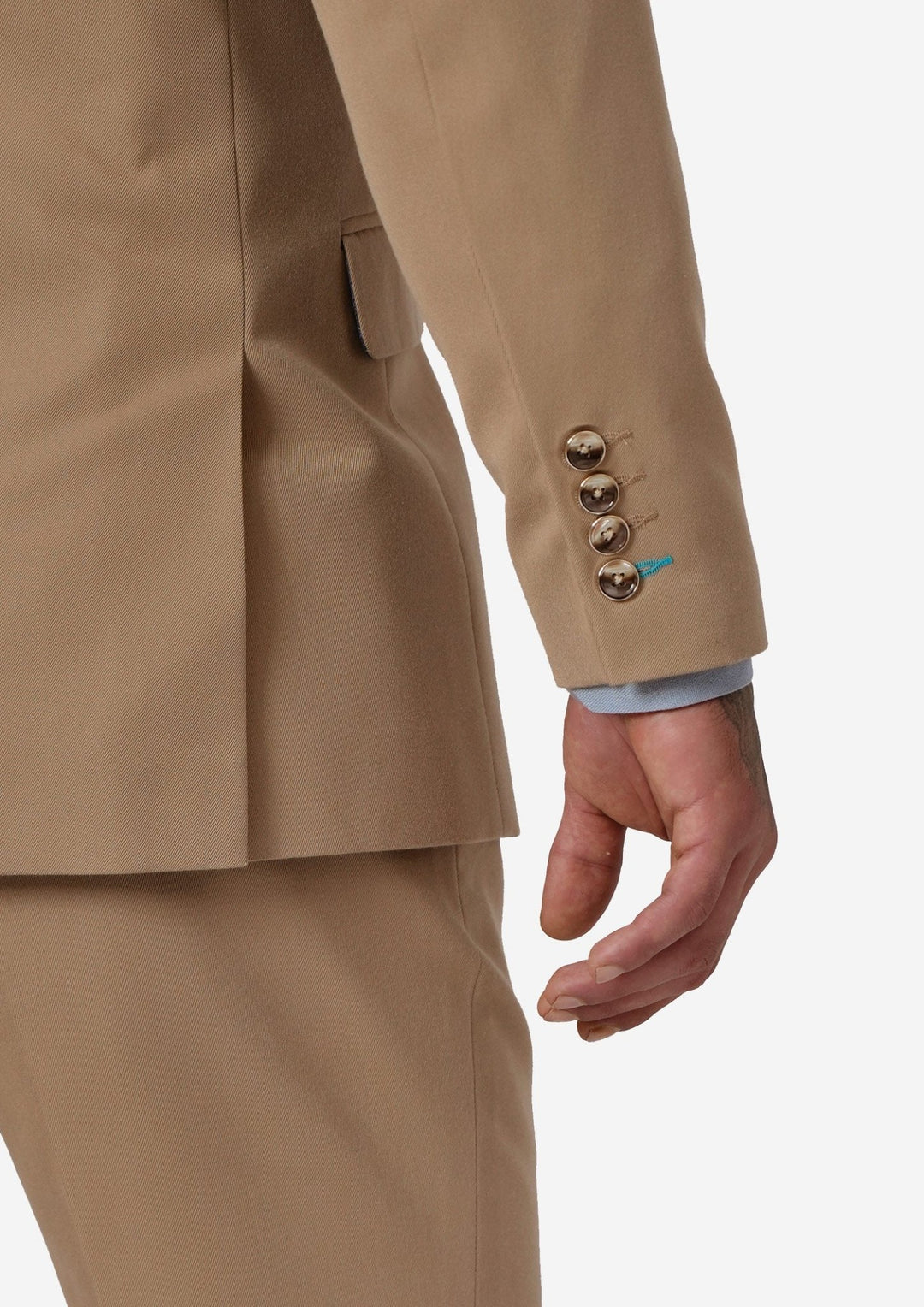 Astor Camel Cotton Suit - SARTORO